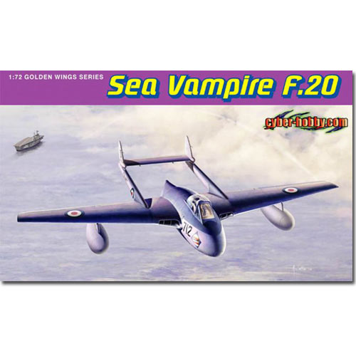 DRAGON 5112 Sea Vampire F.20 1:72 Aircraft Model Kit