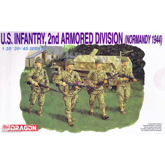 Dragon 6120 US Infantry 2nd Armoured Division 1:35 Model Kit