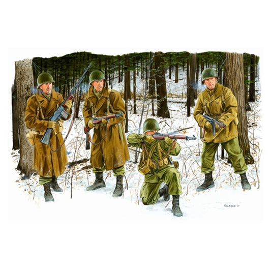 Dragon US 101st Airborne Division (Bastogne 1943) 1:35 Plastic Model Kit 6163