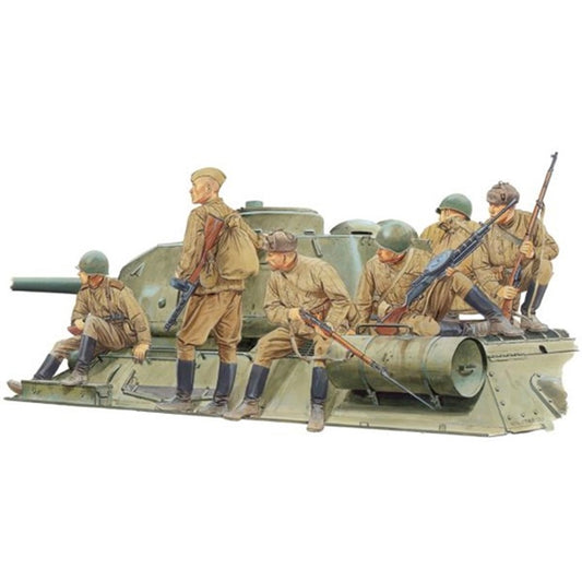 Dragon 6197 Soviet Infantry Tank Riders 1:35 Model Kit