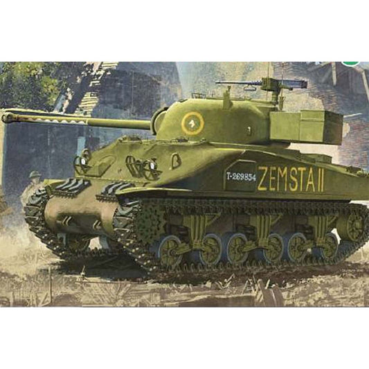 Dragon British Sherman Mk.1C Firefly Hybrid Tank Model Kit 1:35