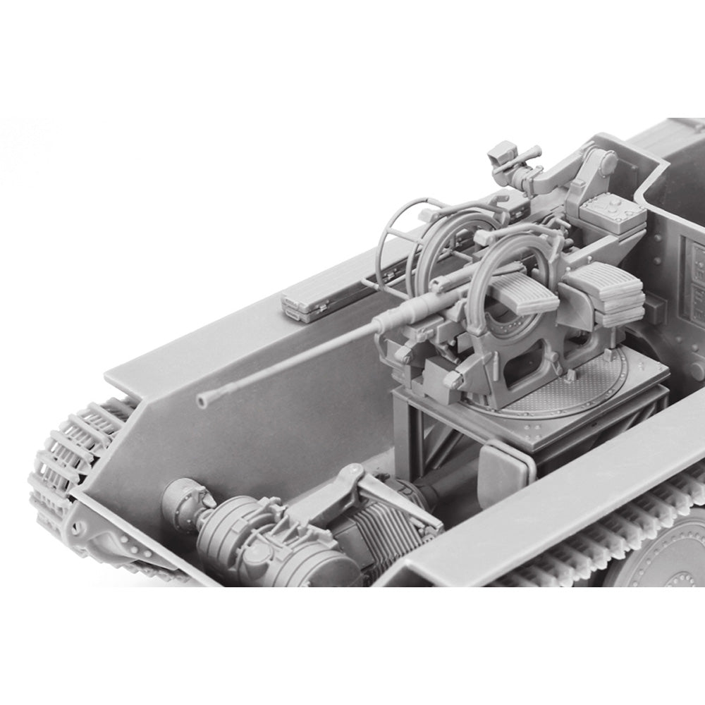 Dragon 6399 Bergepanzer 38t Hetzer with Flak 38 1:35 Model Kit