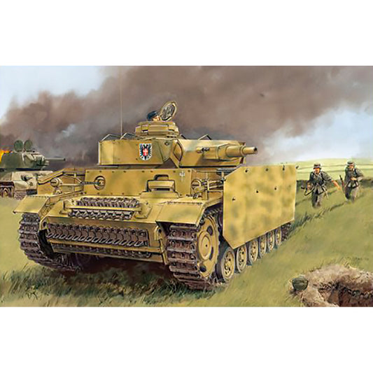 Dragon 6474 Pz.Kpfw.III Ausf.N w/SCHURZEN 1:35 Model Kit