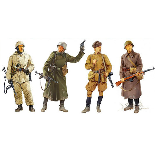 Dragon 6652 5 Ostfront Winter Combatants 1:35 Model Kit