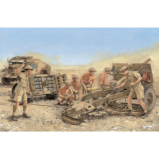 Dragon 6675 British 25pdr Field Gun 1:35 Model Kit
