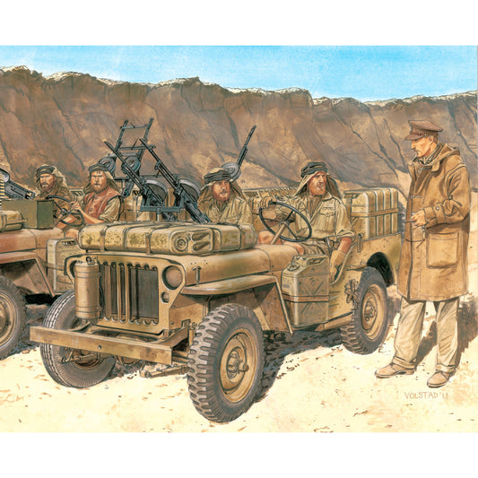 Dragon 6724 SAS 1/4 Ton 4X4 Patrol 1:35 Model Kit