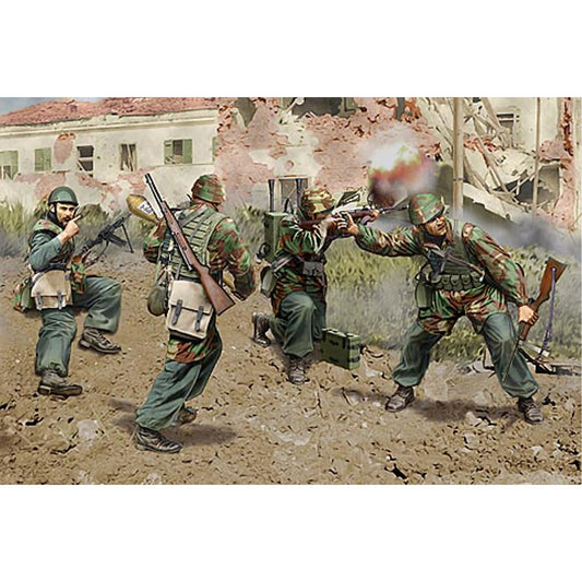 Dragon 6741 Italian Paratroopers Anzio 1944 1:35 Plastic Model Kit