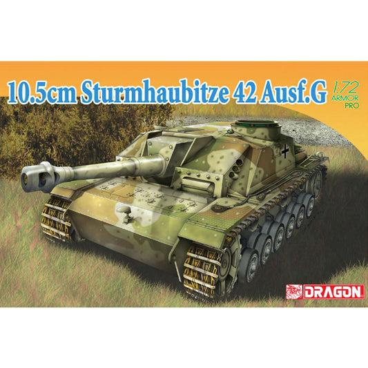 Dragon 7284 10.5cm Sturmhaubitze 42 Ausf.G (NEO Track) 1:72 Model Kit
