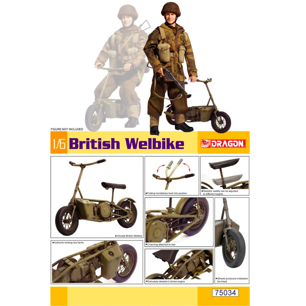 Dragon 75034 British Welbike 1:6 Plastic Model Kit