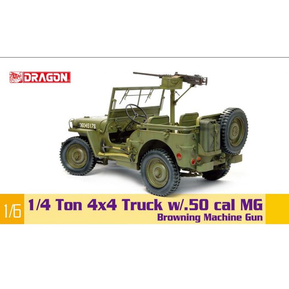 Dragon US 1/4 Ton 4x4 Truck 1:6 Plastic Model Kit 75052