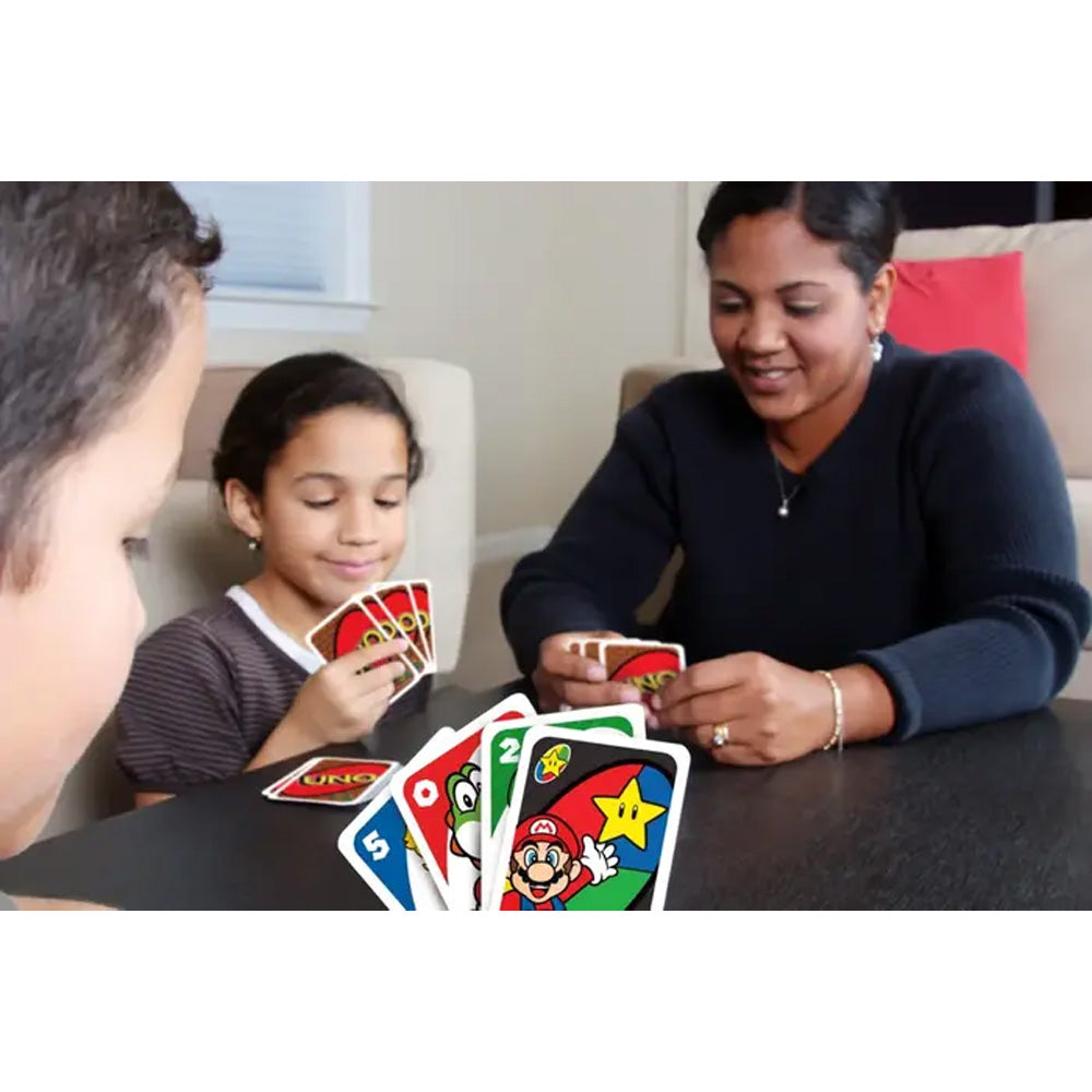 UNO Super Mario Card Game