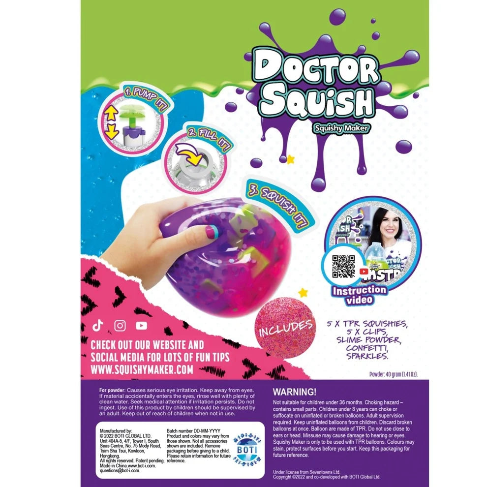 Doctor Squish Squishy Maker Refill Pack Age 8+ 12106