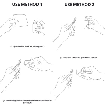 DSPIAE Anti-Rust Oil for Modelling Tool Maintenance 30ml AL-1
