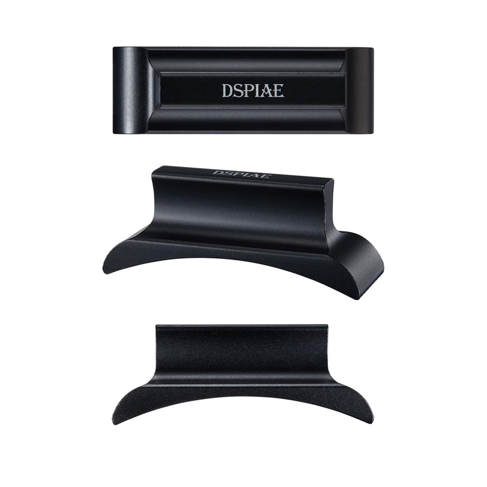 DSPIAE Aluminium Curved Sanding Paper Block (Black) AS-25CPBK