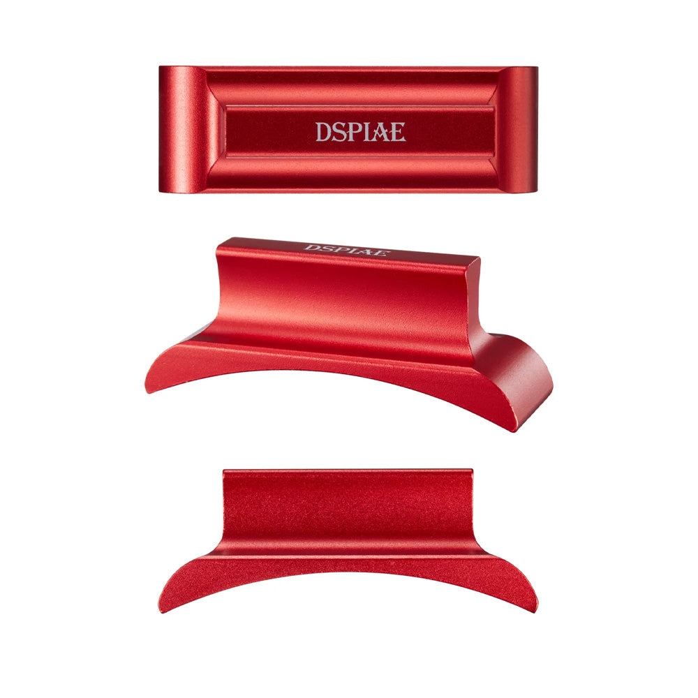 DSPIAE Aluminium Curved Sanding Paper Block (Red) AS-25CPRD