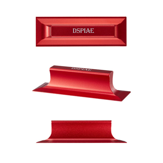 DSPIAE Aluminium Flat Sanding Paper Block (Red) AS-25FPRD