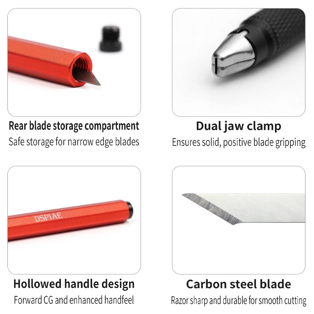 DSPIAE Narrow Blade Hobby Knife AT-DK02