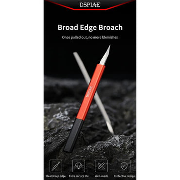 DSPIAE Broad Edge Cutting Broach Tool AT-TSA