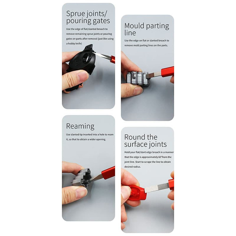 DSPIAE Broad Edge Cutting Broach Tool AT-TSA