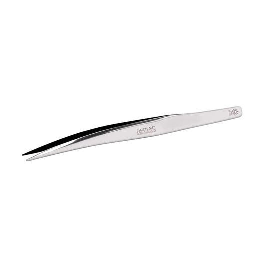 DSPIAE Curved Flat Head Stainless Steel Precision Tweezers AT-TZ02