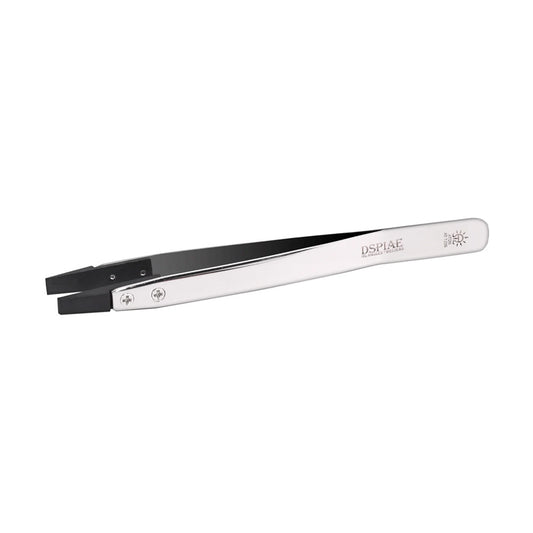 DSPIAE Blunt-End Anti-Static Stainless Steel Tweezers AT-TZ06