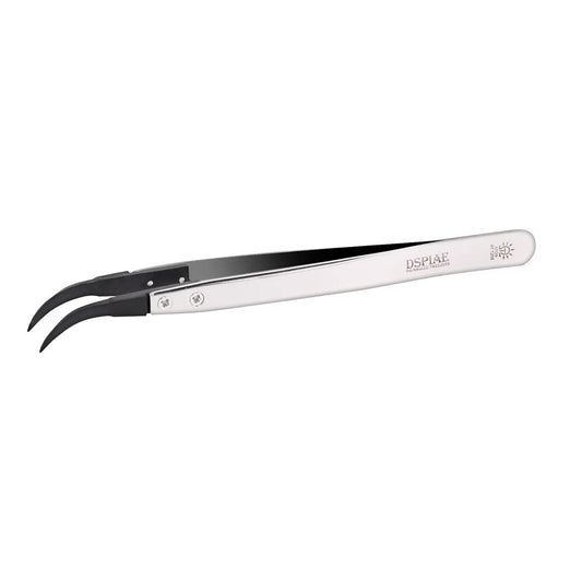 DSPIAE Angled Anti-Static Stainless Steel Tweezers AT-TZ08