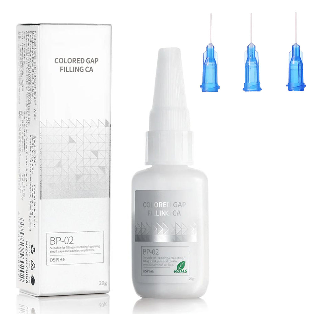 DSPIAE Gap Filling CA Glue with Applicators - White BP-02PRO