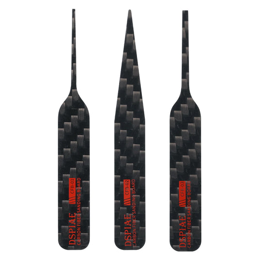 DSPIAE Irregular Carbon Fiber Sanding Stick Set 1 CFB-S01