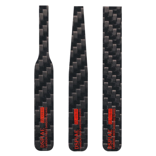 DSPIAE Irregular Carbon Fiber Sanding Stick Set 3 CFB-S01