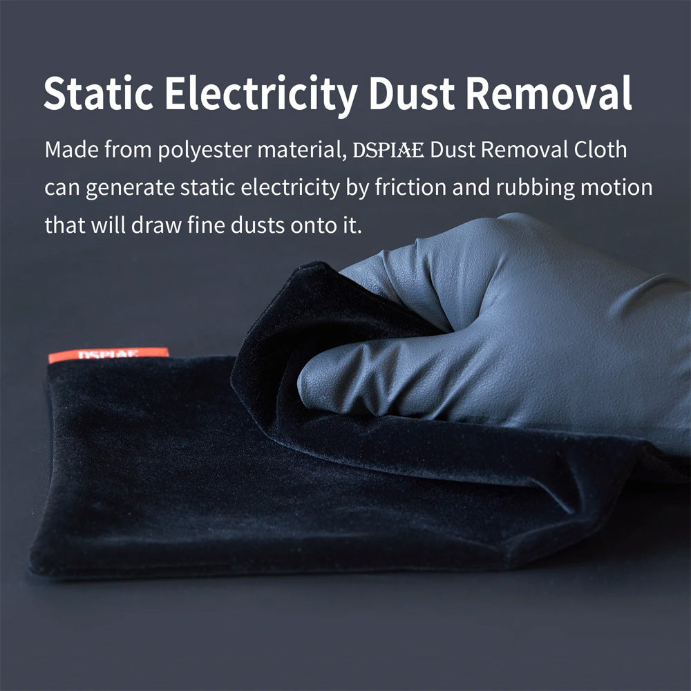 DSPIAE Static Electric Dust Removal Cloth for Sandpaper/File Cleaning DC-25