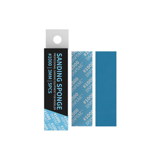 DSPIAE 3mm #1000 Sanding Sponges (5pcs) DS3-1000