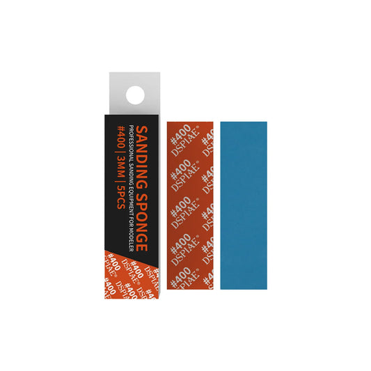 DSPIAE 3mm #400 Sanding Sponges (5pcs) DS3-400