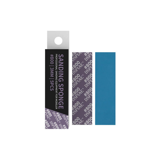 DSPIAE 3mm #800 Sanding Sponges (5pcs) DS3-800