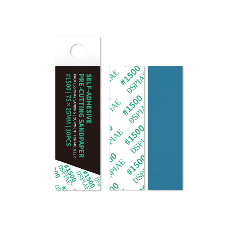 DSPIAE #1500 Reusable Pre-Cut Adhesive Sandpaper (10pcs) DSP-1500