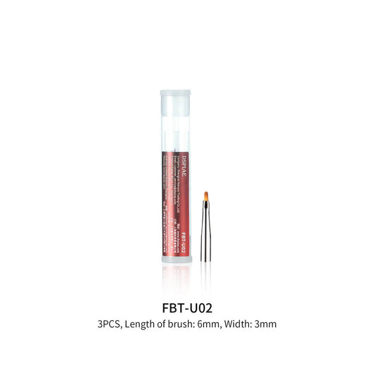 DSPIAE Round Paint Brush Tips 3pcs Type II FBT-U02