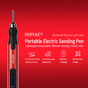 DSPIAE Double Cut Tungsten Carbide Rotary Burr Bits 3mm for ES-P Tool GH-002