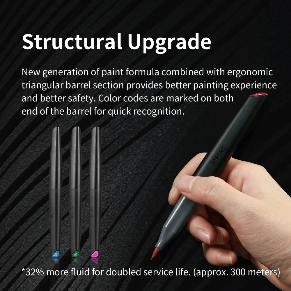 DSPIAE Acrylic Paint Marker - Gun Metal MKM-07