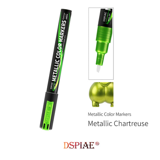 DSPIAE Super Metallic Colour Markers - Metallic Chartreuse MKA-04