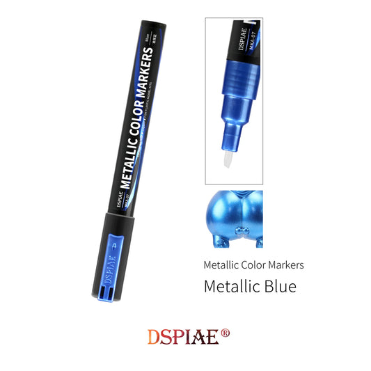 DSPIAE Super Metallic Colour Markers - Metallic Blue MKA-07
