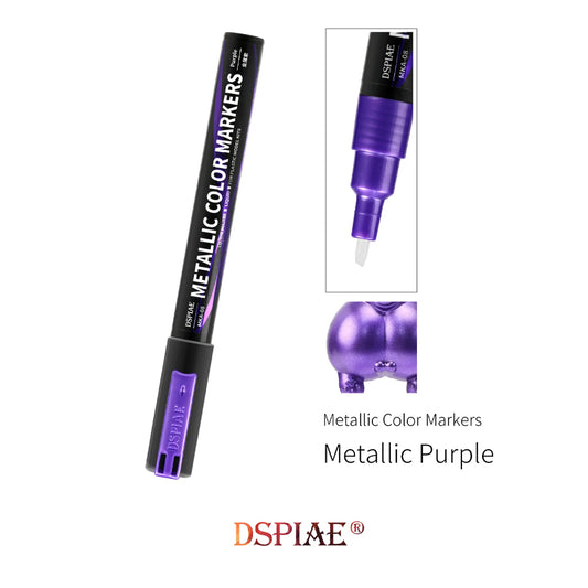 DSPIAE Super Metallic Colour Markers - Metallic Purple MKA-08