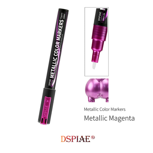 DSPIAE Super Metallic Colour Markers - Metallic Magenta MKA-09