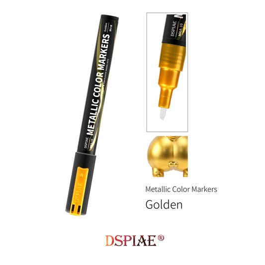 DSPIAE Super Metallic Colour Markers - Golden MKA-10