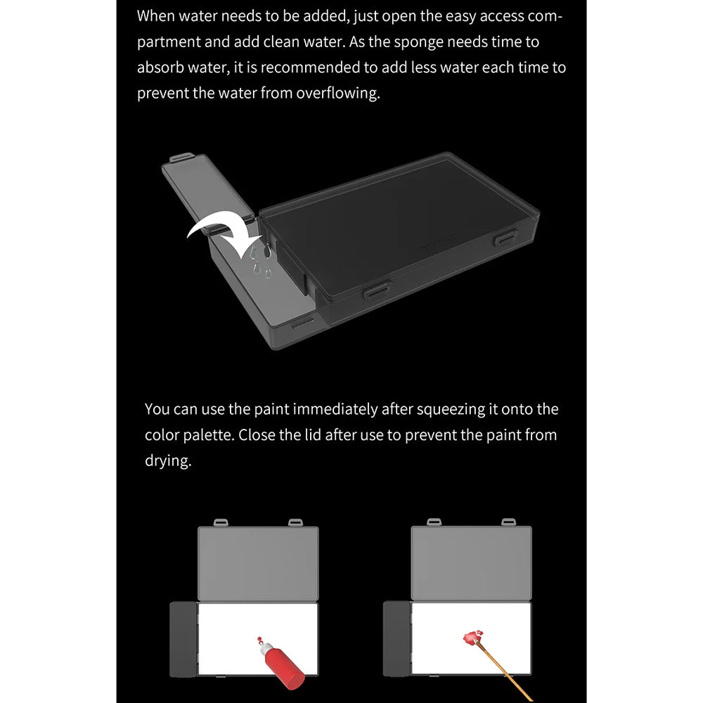 DSPIAE Wet Palette for Acrylic Paints MP-01