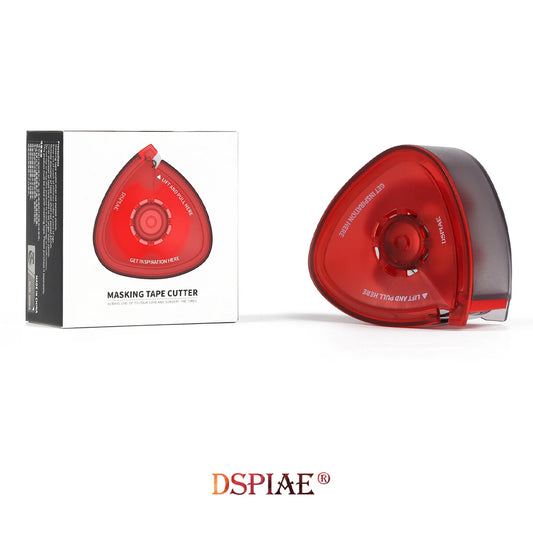 DSPIAE Masking Tape Dispenser & Cutter - Red MT-B01