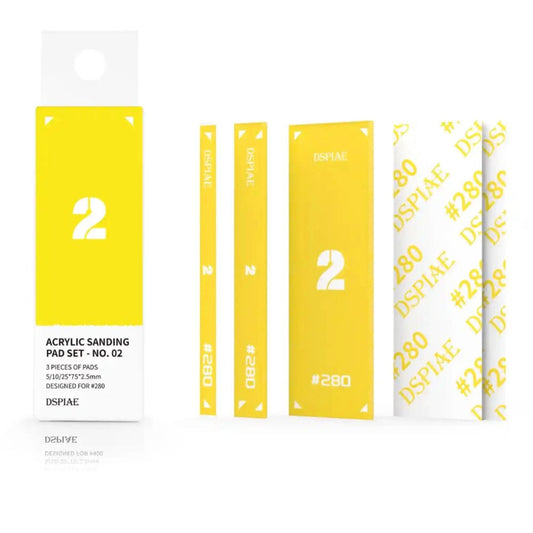 DSPIAE #280 Acrylic Sanding Pad Set Yellow PT-SP02