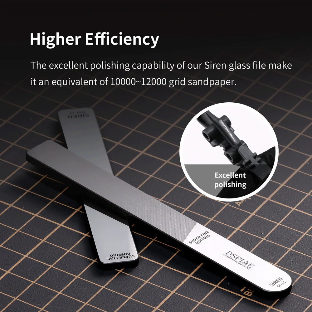 DSPIAE Siren Ultimate Precision Polishing File #10000-#12000 SF-15