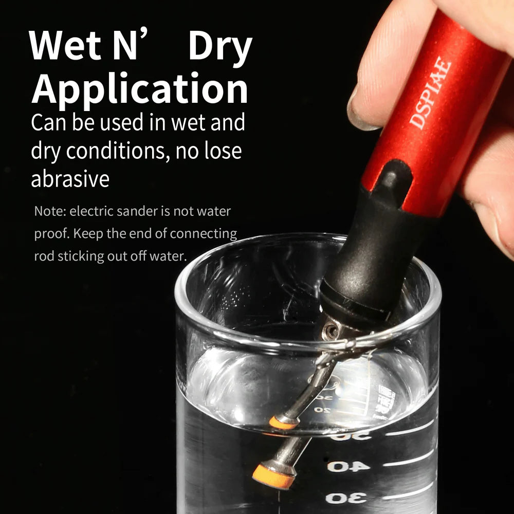 DSPIAE ES-P Adhesive Sanding Disc Connecting Rod 10mm 6pcs SS-C02R
