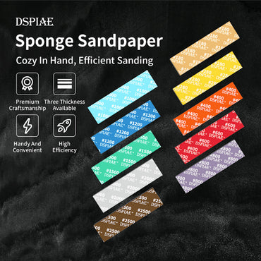 DSPIAE 2mm #400 Sanding Sponges (5pcs) SS2-400