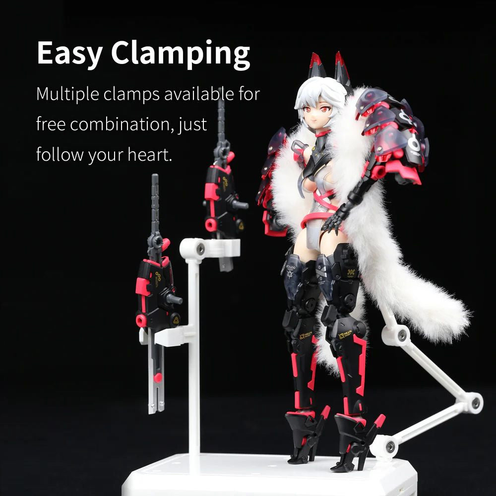 DSPIAE Model Mecha Figure Display Stand - White UMS-01WT