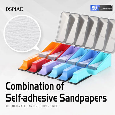 DSPIAE XSP Premium Composite Adhesive Sandpaper Set XSP-S01